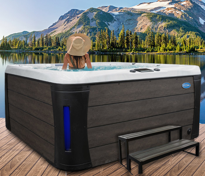 Calspas hot tub being used in a family setting - hot tubs spas for sale Olympia